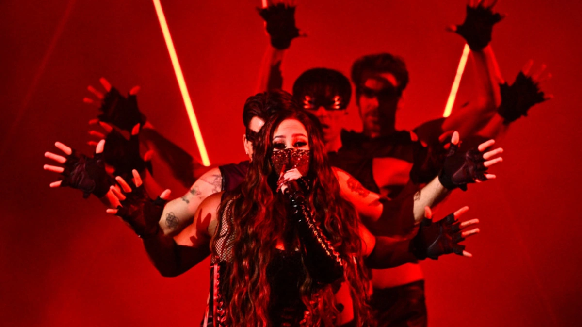 Wien Elektro Beats Und Lasershow Schweden Mit Felicia Zum ESC